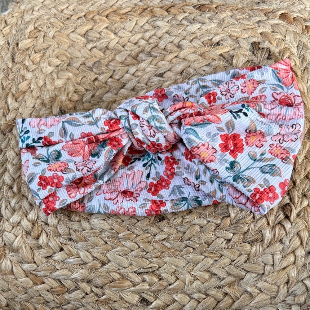 Floral Knotted Headband